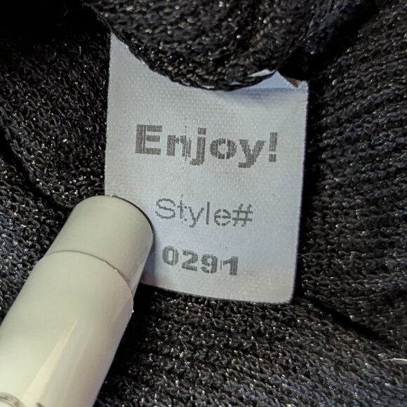 Michael Stars *One Size Fits Most Black Oversized Mock Turtleneck Sweater - Picture 3 of 11